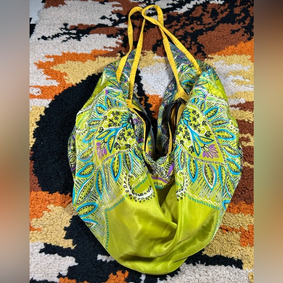 Gorgeous, BOHO LOVE, silk blend slouchy bag!! - Picture 5 of 14